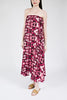 Wild Dog Wrap Skirt in Metallic Pink