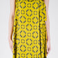 Leopard Stroll Wrap Skirt in Chartreuse