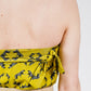 Leopard Stroll Wrap Skirt in Chartreuse